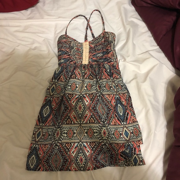 Patterned Billabong Beach Dress - Picture 3 of 3